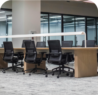 Commercial space cleaning