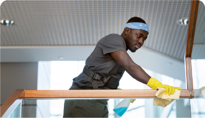 Post-renovation cleaning